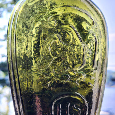 Rare GIV-2 "HS" Eagle / Masonic Flask!